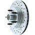 227.61018L by CENTRIC - Select Sport Drilled & Slotted Rotor, Left