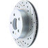 227.61021L by CENTRIC - Select Sport Drilled & Slotted Rotor, Left