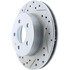 227.61021R by CENTRIC - Select Sport Drilled & Slotted Rotor, Right