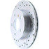 227.61037R by CENTRIC - Select Sport Drilled & Slotted Rotor, Right