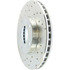 227.61041R by CENTRIC - Select Sport Drilled & Slotted Rotor, Right