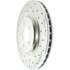 227.61045R by CENTRIC - Select Sport Drilled & Slotted Rotor, Right