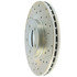 227.61049L by CENTRIC - Select Sport Drilled & Slotted Rotor, Left