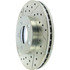 227.61051R by CENTRIC - Select Sport Drilled & Slotted Rotor, Right