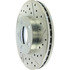 227.61051L by CENTRIC - Select Sport Drilled & Slotted Rotor, Left