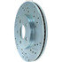 227.61072L by CENTRIC - Select Sport Drilled & Slotted Rotor, Left