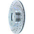 227.61061R by CENTRIC - Select Sport Drilled & Slotted Rotor, Right