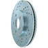 227.61072R by CENTRIC - Select Sport Drilled & Slotted Rotor, Right