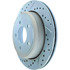 227.61073R by CENTRIC - Select Sport Drilled & Slotted Rotor, Right
