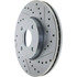 227.61082L by CENTRIC - Select Sport Drilled & Slotted Rotor, Left