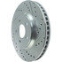 227.61086L by CENTRIC - Select Sport Drilled & Slotted Rotor, Left