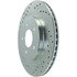 227.61087R by CENTRIC - Select Sport Drilled & Slotted Rotor, Right