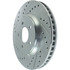 227.61086R by CENTRIC - Select Sport Drilled & Slotted Rotor, Right