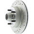 227.62012R by CENTRIC - Select Sport Drilled & Slotted Rotor, Right