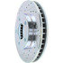 227.62050R by CENTRIC - Select Sport Drilled & Slotted Rotor, Right