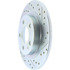 227.62064L by CENTRIC - Select Sport Drilled & Slotted Rotor, Left