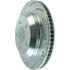 227.62065R by CENTRIC - Select Sport Drilled & Slotted Rotor, Right