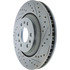 227.62082L by CENTRIC - Select Sport Drilled & Slotted Rotor, Left