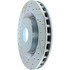 227.62085R by CENTRIC - Select Sport Drilled & Slotted Rotor, Right