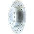 227.62101R by CENTRIC - Select Sport Drilled & Slotted Rotor, Right