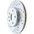 227.62130R by CENTRIC - Select Sport Drilled & Slotted Rotor, Right