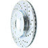 227.63039L by CENTRIC - Select Sport Drilled & Slotted Rotor, Left