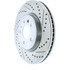 227.61102L by CENTRIC - Select Sport Drilled & Slotted Rotor, Left