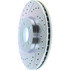 227.63052R by CENTRIC - Select Sport Drilled & Slotted Rotor, Right