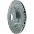 227.63061R by CENTRIC - Select Sport Drilled & Slotted Rotor, Right