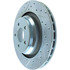 227.63064R by CENTRIC - Select Sport Drilled & Slotted Rotor, Right