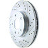 227.63067L by CENTRIC - Select Sport Drilled & Slotted Rotor, Left