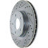 227.63067R by CENTRIC - Select Sport Drilled & Slotted Rotor, Right