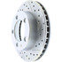 227.65013L by CENTRIC - Select Sport Drilled & Slotted Rotor, Left