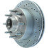 227.65046R by CENTRIC - Select Sport Drilled & Slotted Rotor, Right