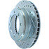 227.65053R by CENTRIC - Select Sport Drilled & Slotted Rotor, Right