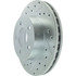 227.65054R by CENTRIC - Select Sport Drilled & Slotted Rotor, Right