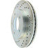 227.65057R by CENTRIC - Select Sport Drilled & Slotted Rotor, Right