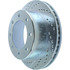 227.65071R by CENTRIC - Select Sport Drilled & Slotted Rotor, Right