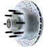 227.65073L by CENTRIC - Select Sport Drilled & Slotted Rotor, Left