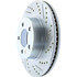 227.65082L by CENTRIC - Select Sport Drilled & Slotted Rotor, Left