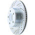 227.65082R by CENTRIC - Select Sport Drilled & Slotted Rotor, Right