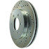 227.65100R by CENTRIC - Select Sport Drilled & Slotted Rotor, Right