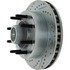 227.65104R by CENTRIC - Select Sport Drilled & Slotted Rotor, Right