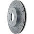 227.65107L by CENTRIC - Select Sport Drilled & Slotted Rotor, Left