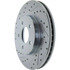 227.65107R by CENTRIC - Select Sport Drilled & Slotted Rotor, Right