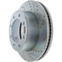Centric 227.65110L Disc Brake Rotor Select Sport Drilled & Slotted Rotor, Left