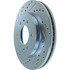 227.65130R by CENTRIC - Select Sport Drilled & Slotted Rotor, Right