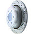 227.65135L by CENTRIC - Select Sport Drilled & Slotted Rotor, Left