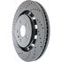 227.65136R by CENTRIC - Select Sport Drilled & Slotted Rotor, Right