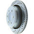 227.65135R by CENTRIC - Select Sport Drilled & Slotted Rotor, Right